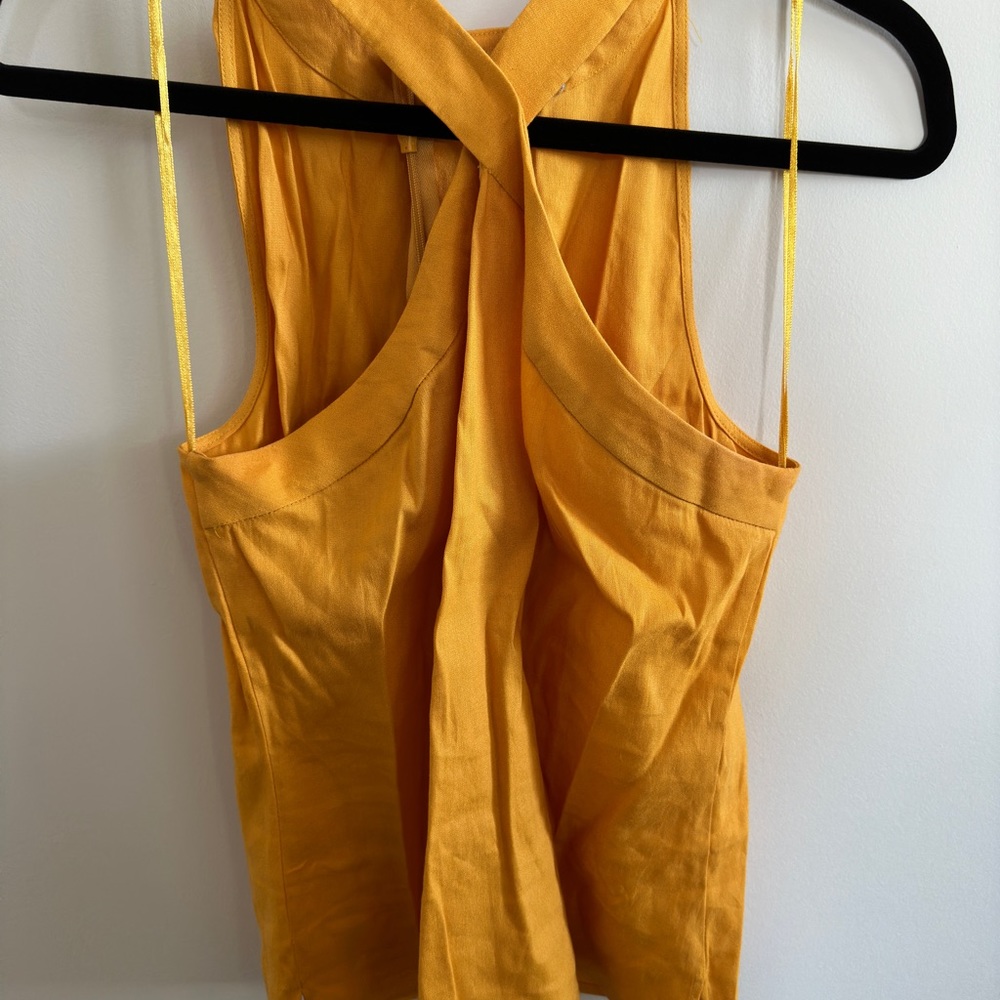 NWOT Antonio Melani Golden Honey Top Size 6
